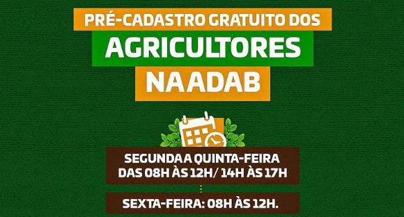 PRÉ-CADASTRO DE AGRICULTORES NA ADAB