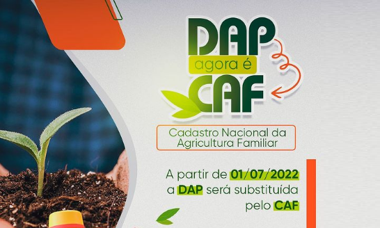 AGRICULTURA - ATUALIZAÇÃO DE DAP